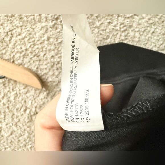 ELOQUII Sleeveless Jumpsuit with Asymmetrical Peplum in Black - Size 14 - Picture 7 of 8